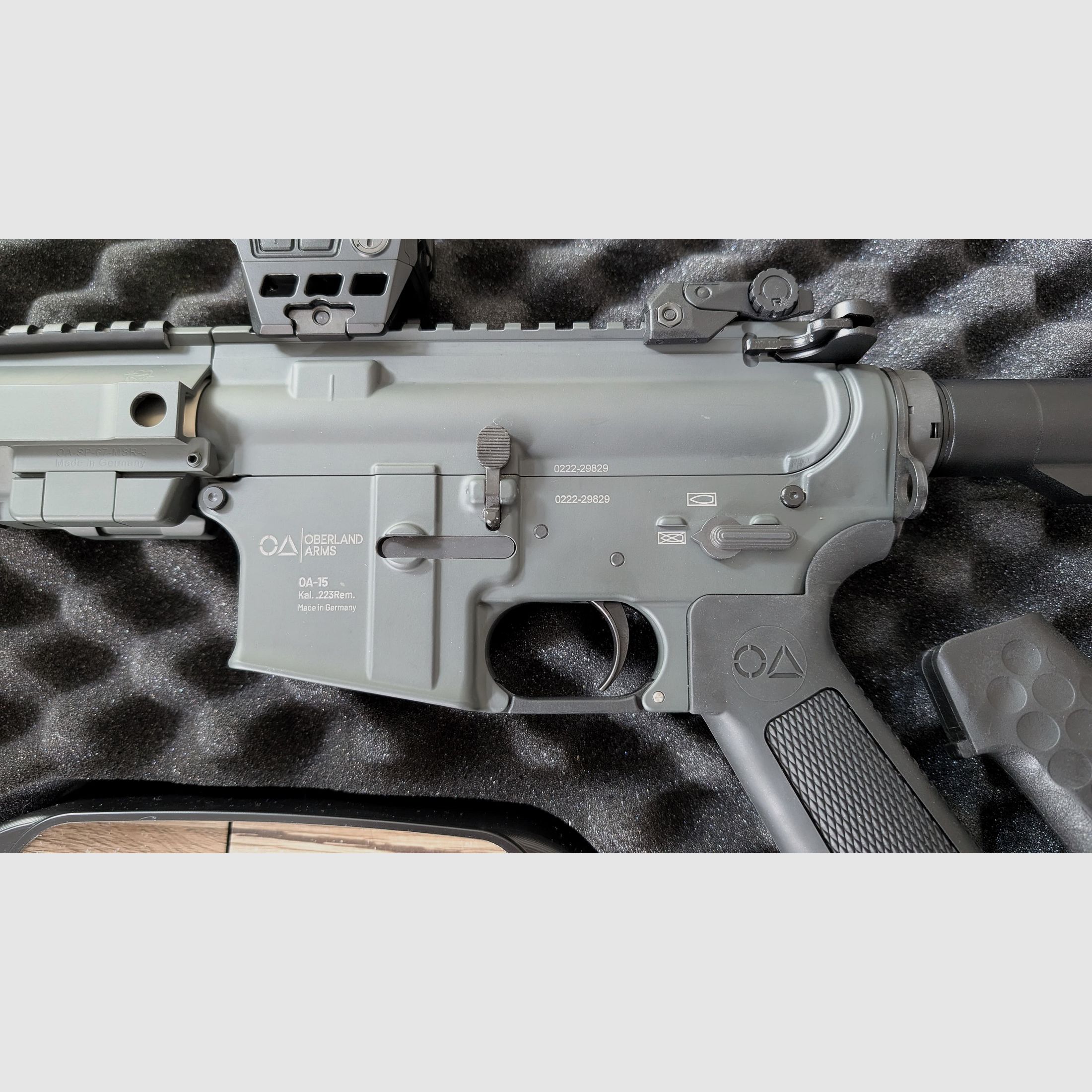 Oberland Arms OA-15 PR M11, 12" in Battleship Grey