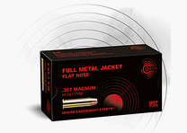 Geco 2317720 .357 MAGNUM FULL METAL JACKET FLAT NOSE 10.2g 158grs