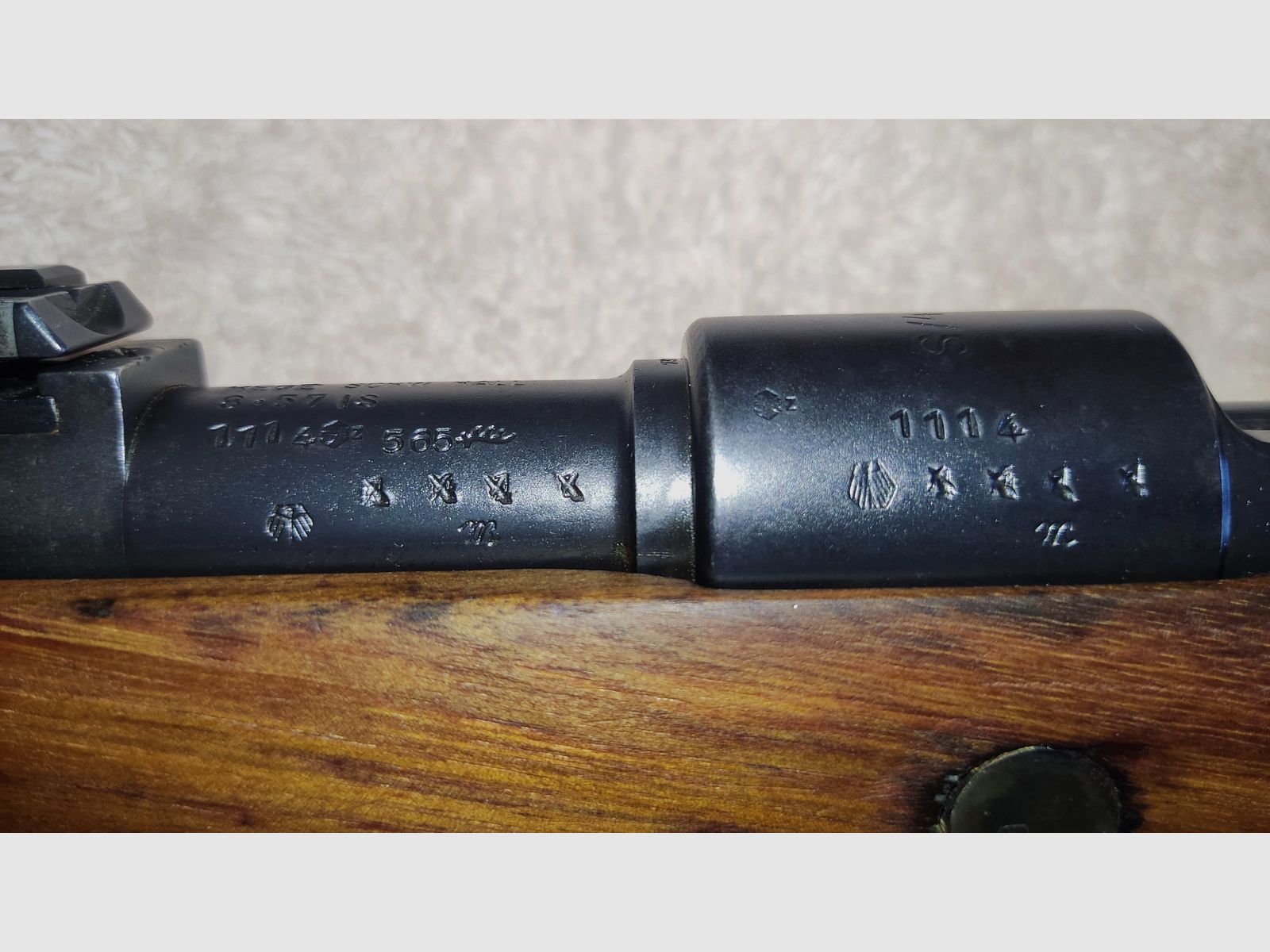 Mauser Karabiner 98k k98 Oberndorf S/42G 8x57 1935 Wehrmacht Ordonanz incl. Bajonett Seitengewehr 98