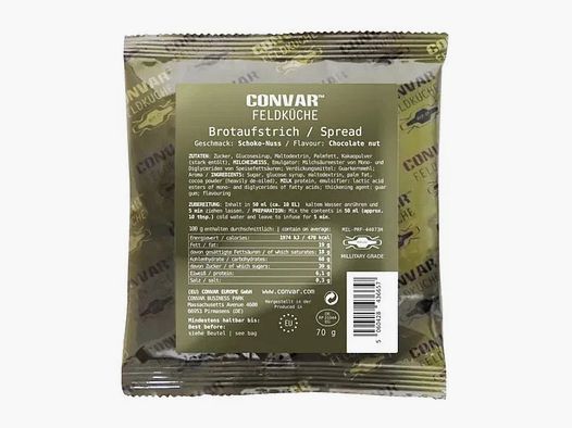 Convar-7 Convar Feldküche Brotaufstrich Schoko-Nuss-Creme