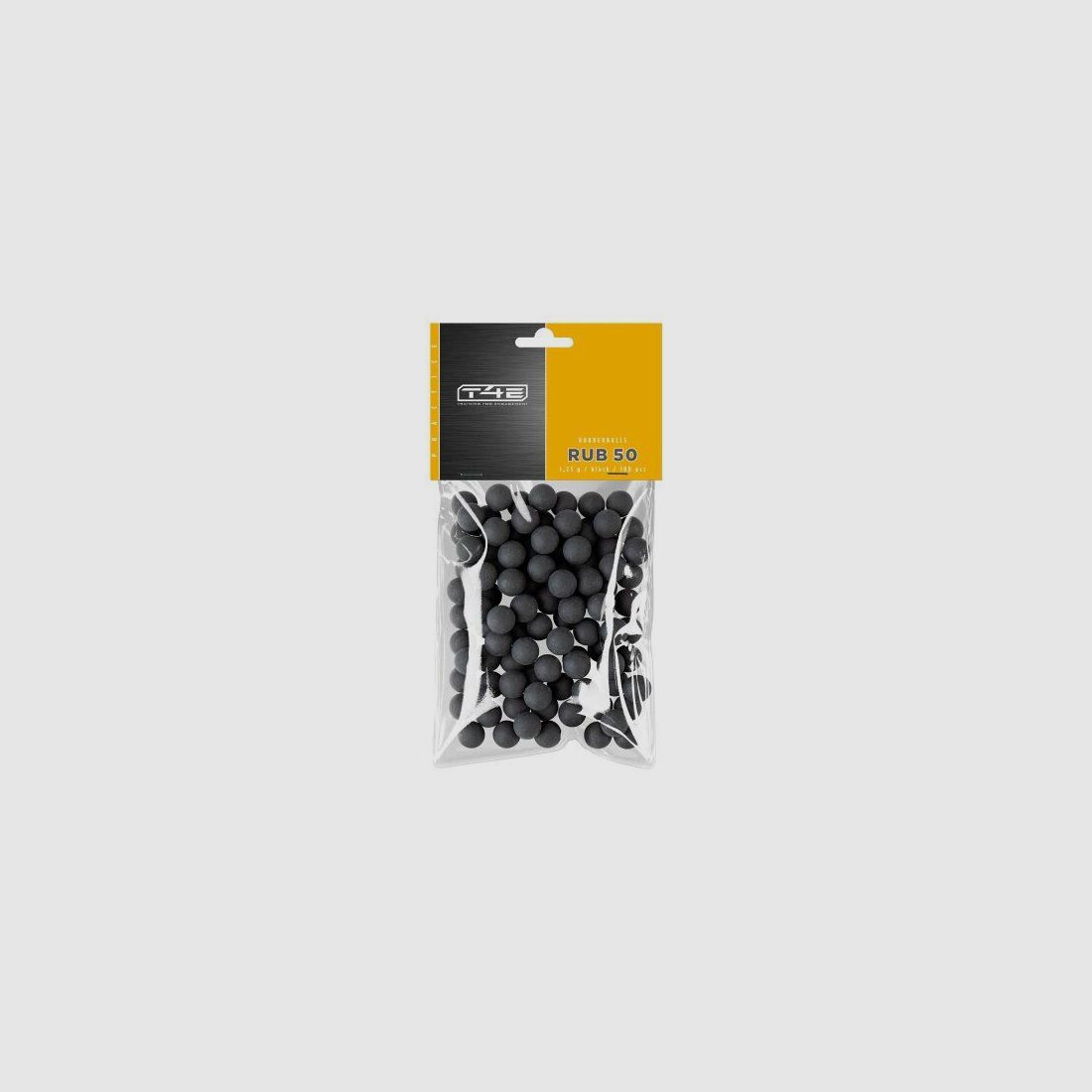 T4E Practice RUB 50 .50, 1,23 g, schwarz, 100 St., Polybeutel, Bild 1 von 4