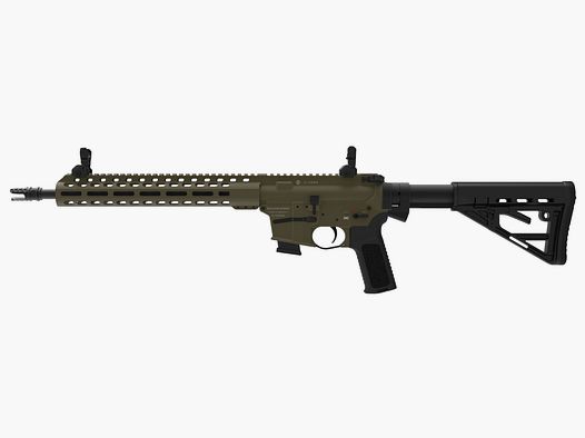 Rifle Schmeisser AR15 Cal. 9mm M4FL 14,5″ Color Verde