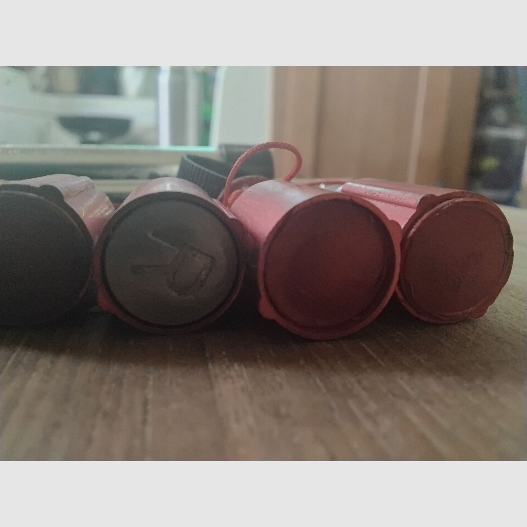 komet m 15 ptb 35/2b komet allemagne 15mm avec 7 coups rouge. Stylo de signal historique.