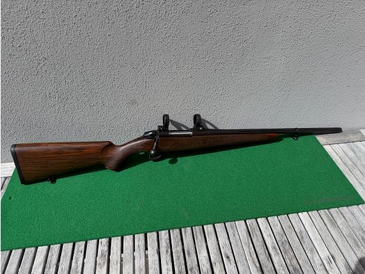 Sako 85 Grizzly 308 Win canna rigata bel calcio in legno