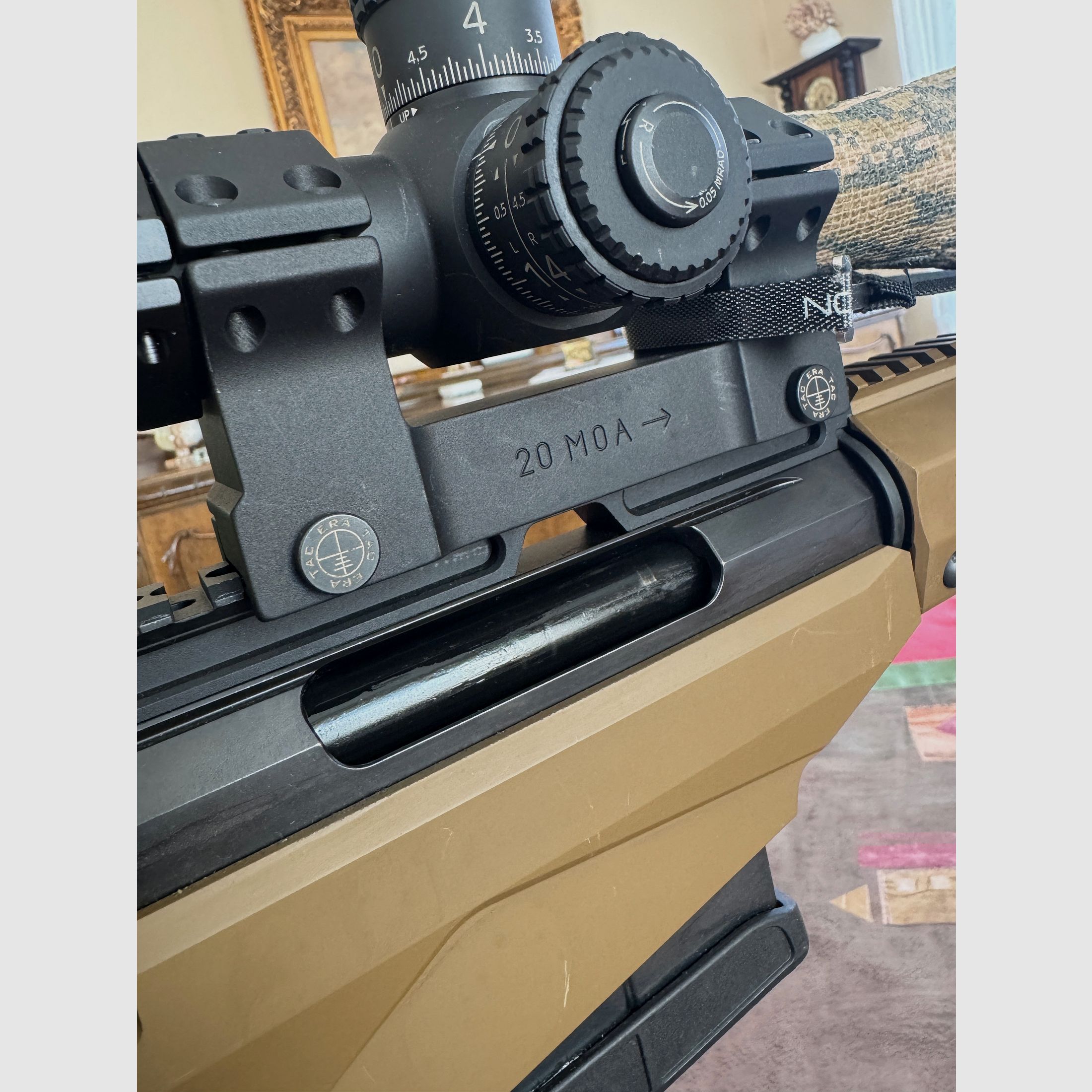 Tikka T3x Tac A1 carabine à répétition Coyote 6,5 Creedmoor + Delta Strike HD 5–50x56 configuration Long Range