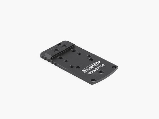 Płytka bazowa z czerwonym punktem, szyna 6,72 mm (typ B) dla Strike One - TONI SYSTEM/Red dot base plate, dovetail 6,72mm (type B) for Strike One - TONI SYSTEM *   KOD PRZEDMIOTU  OPXSK3B
