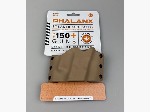 FODERO MULTIFUNZIONALE COMPATTO PER OPERATORE STEALTH PHALANX DX