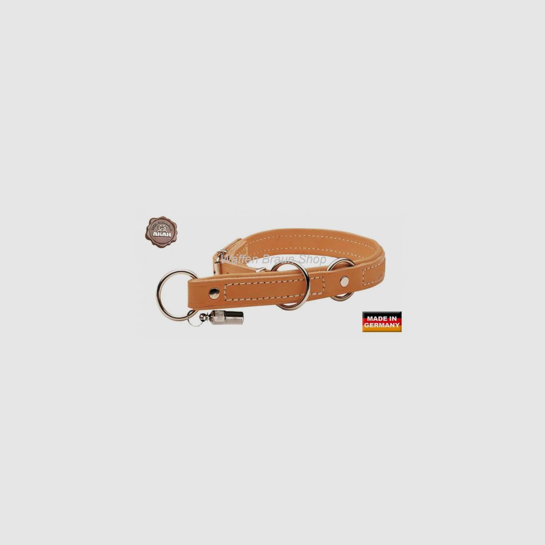 AKAH Würger mit Begrenzung aus Fahlleder