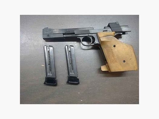 Pistole Hämmerli Mod.215 im Kaliber 22lr gebraucht