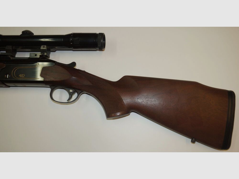 Valmet double rifle, Valmet 412, caliber 7x65R, with Zeiss Diavara-Z