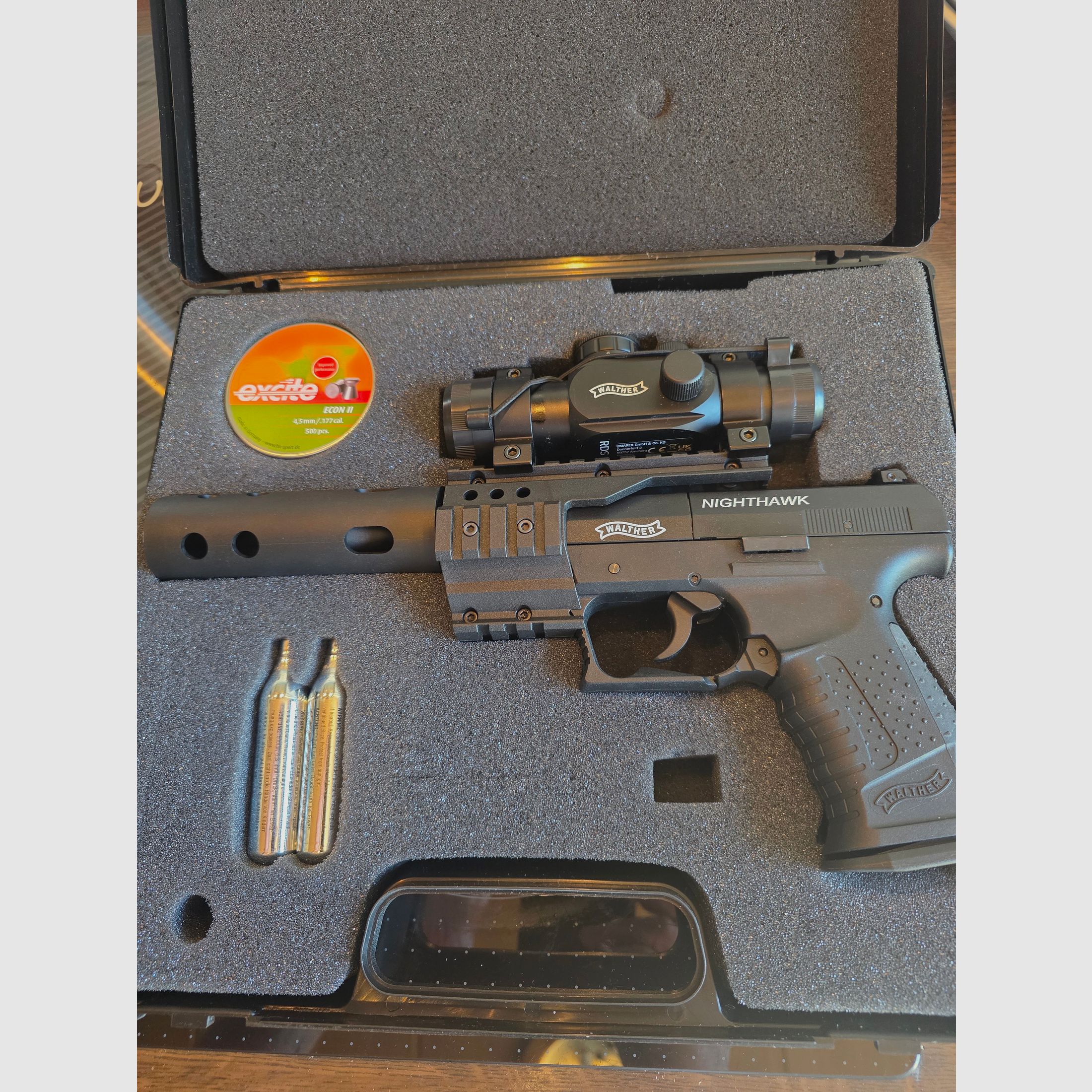 Walther Nighthawk CO2 Diabolo