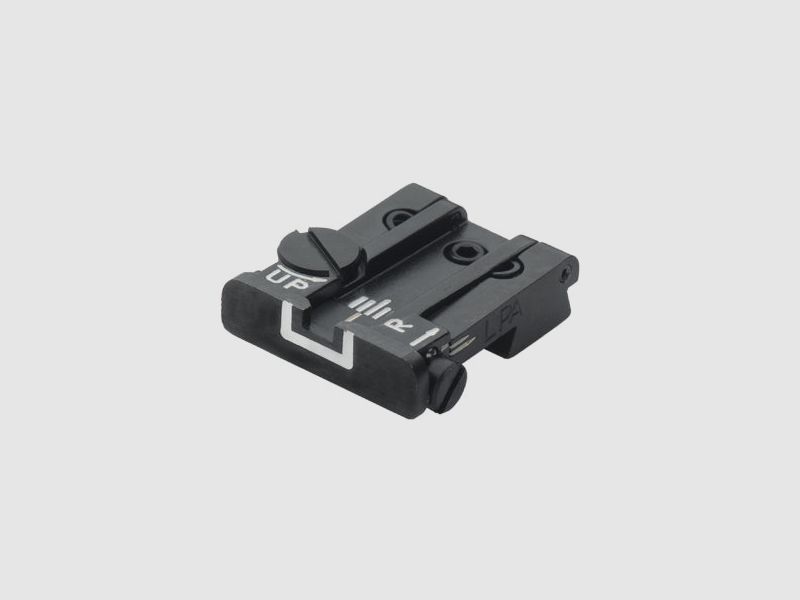 LPA TPU75CZ18 adjustable micrometer sight for CZ 75 (old version) – White Outline