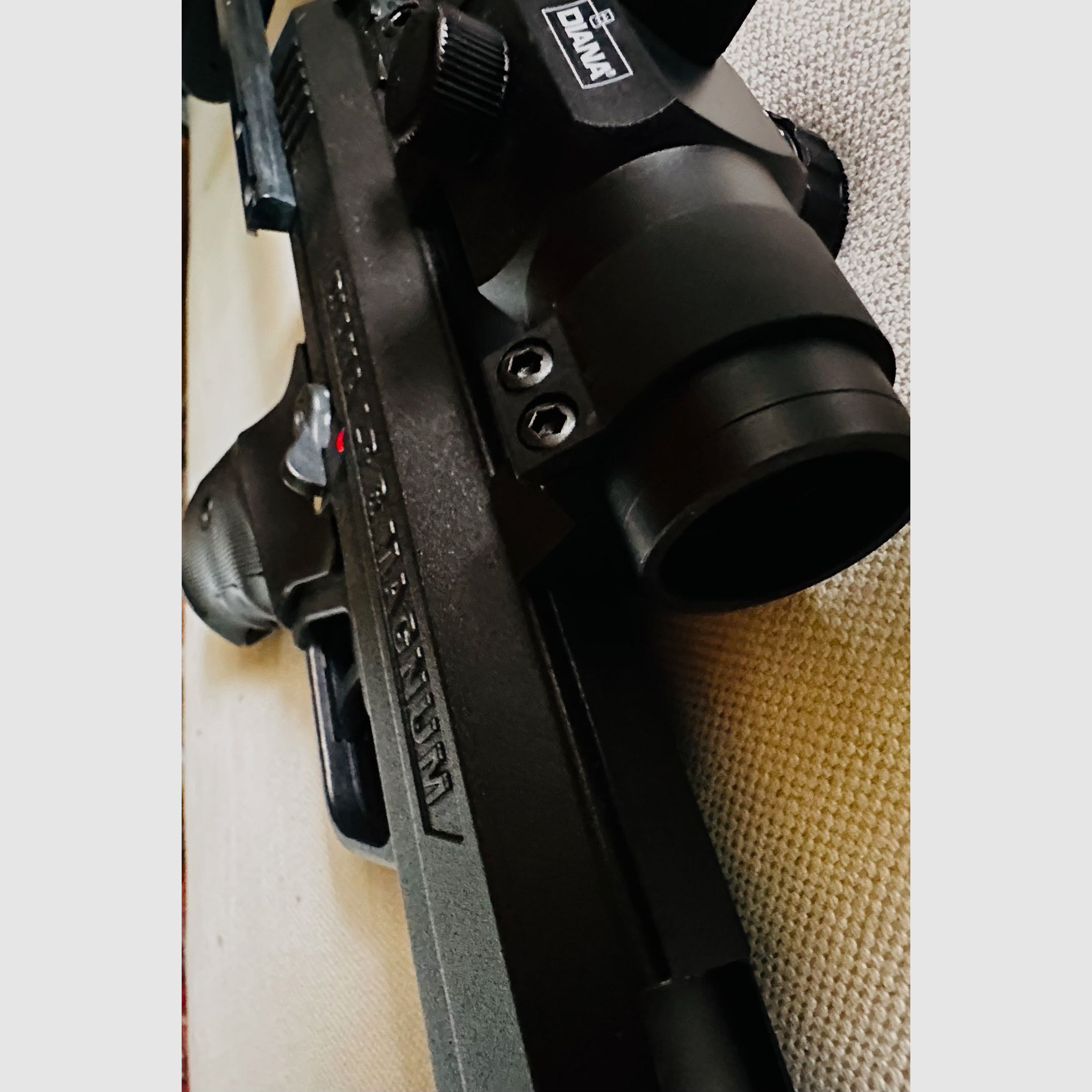 Diana LP 8 MAGNUM TACTICAL LP SET como nuevo