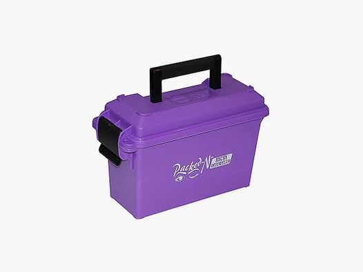 MTM CASE GUARD – AC15- BOÎTE À MUNITIONS MINI | 6.7″x3.4″x5.9″ (H) | Violet