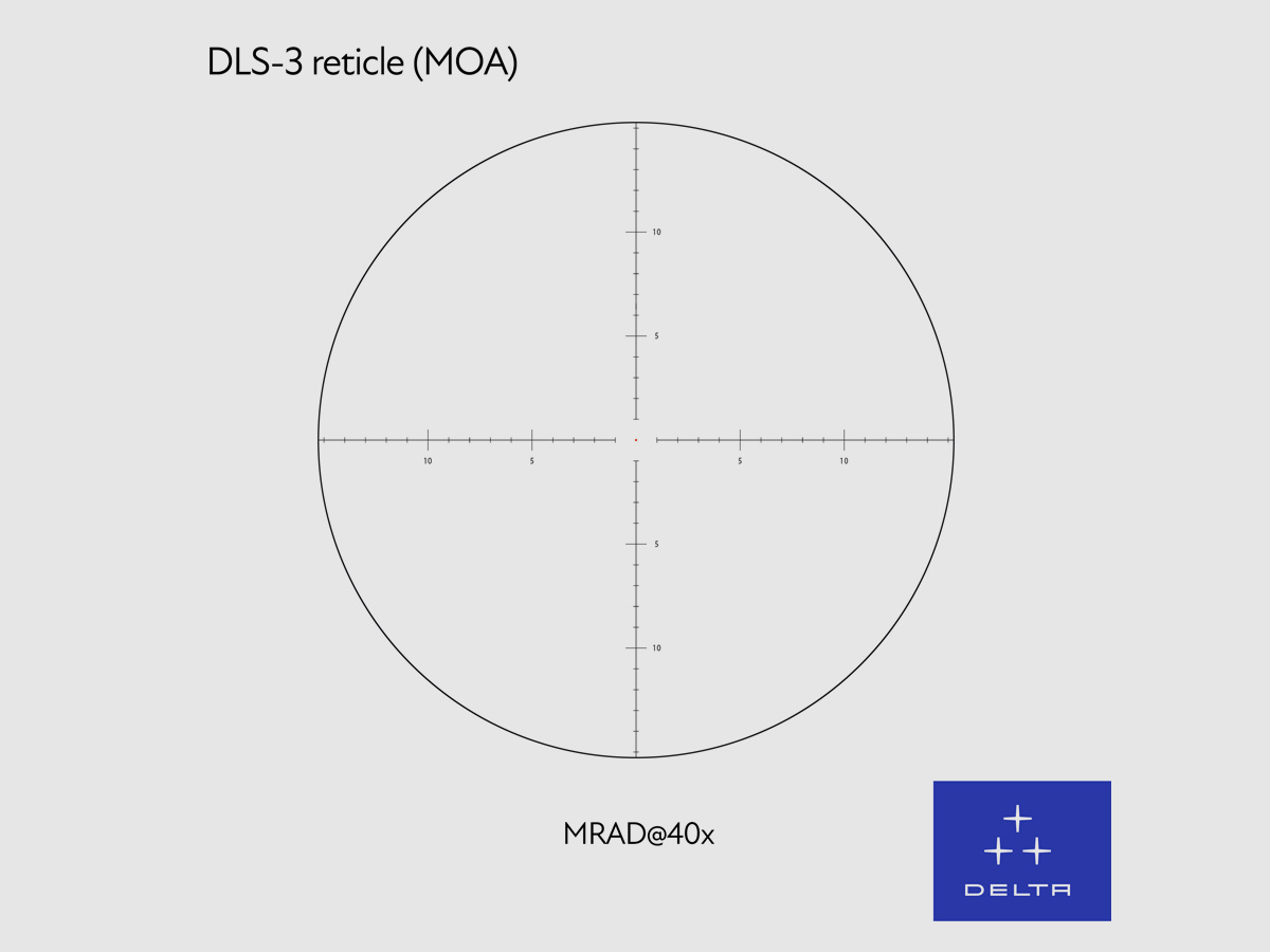 Delta Optical Stryker HD 5-50×56 SFP DLS-3