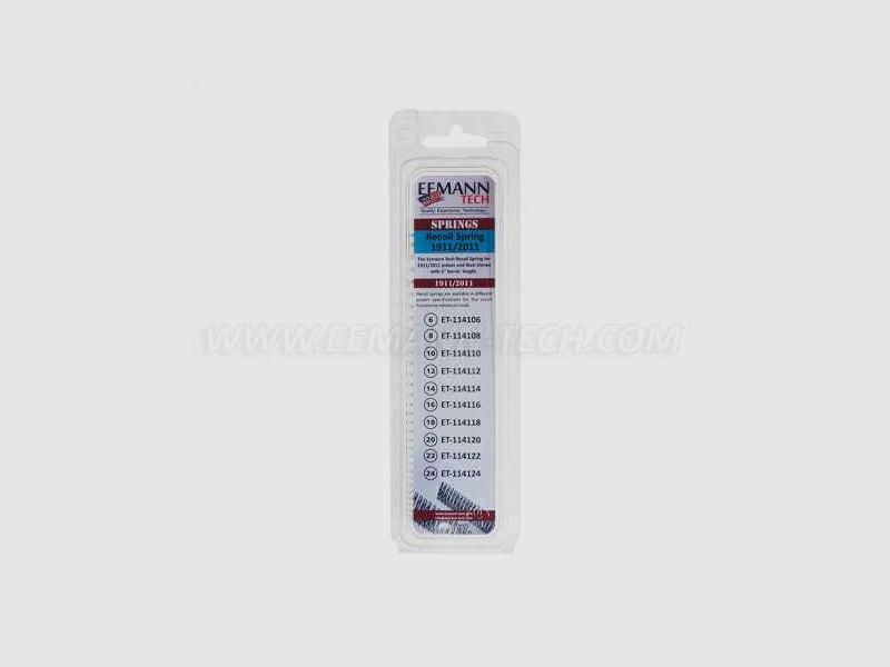 Recoil Spring for 1911/2011 10 lbs EEMANN, image 2 of 2