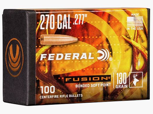 Puntas de bala FEDERAL Fusion – .277″ – 130 grains