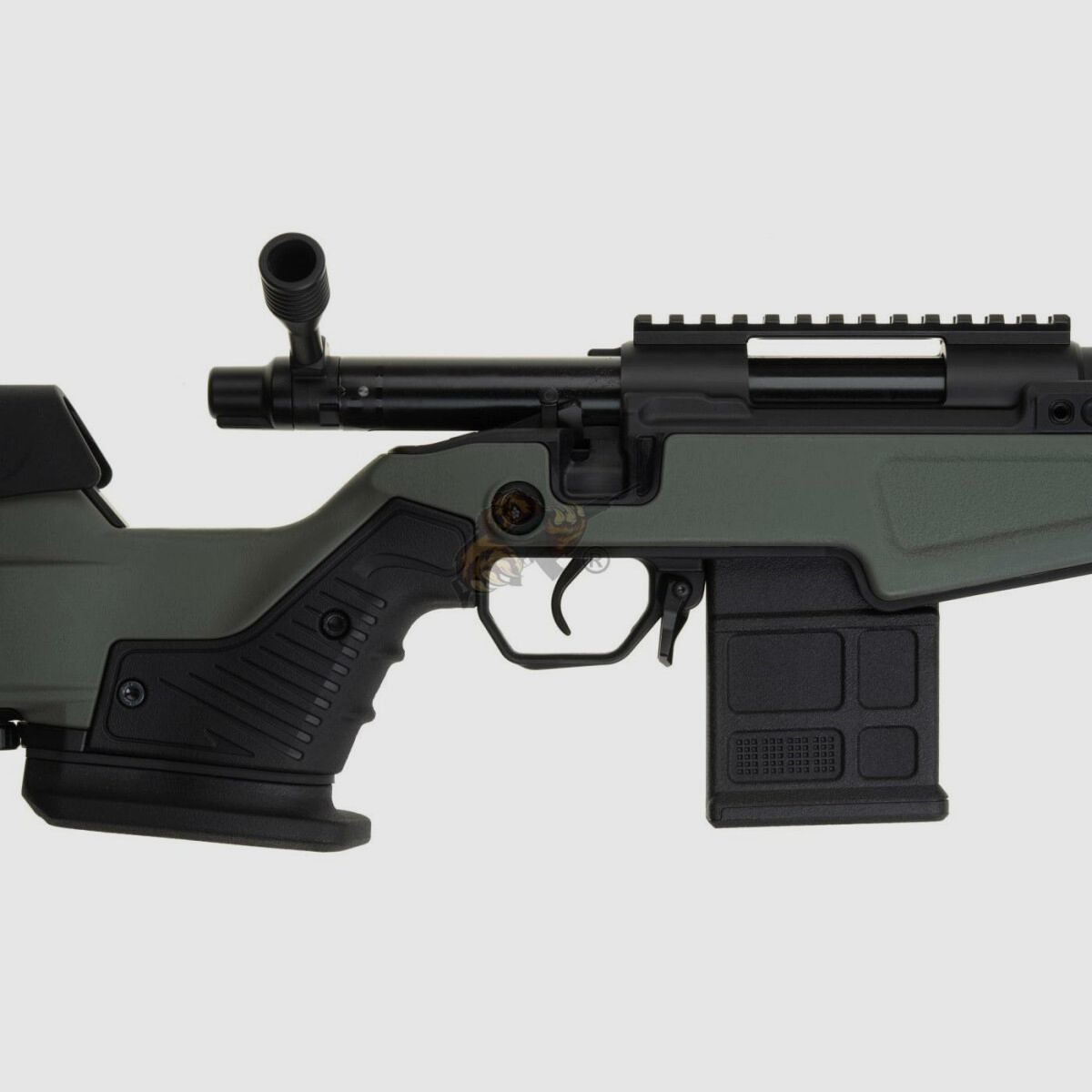 Fusil de sniper à verrou court AAC T10 Ranger Green -F-