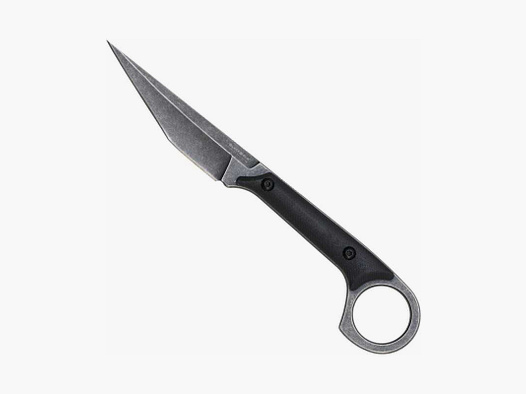 Klein zwart tactisch Tanto nekmes met Kydex schede