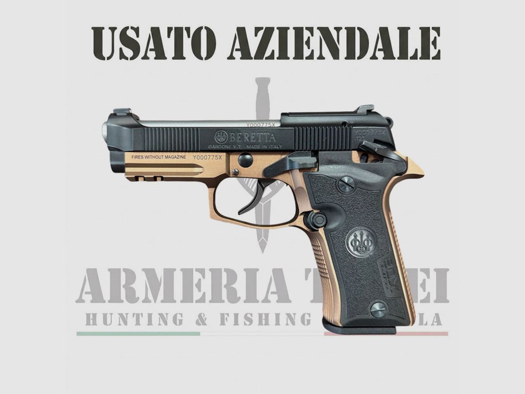 USATO – PISTOLA – BERETTA MOD. 80X CHEETAH LAUNCH EDITION cal. 9 CORTO, immagine 1 di 3