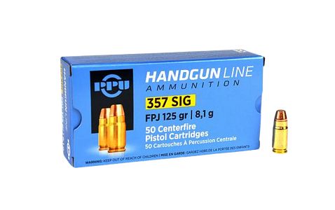 Prvi Partizan PPU .357 SIG VM-FK 125grs