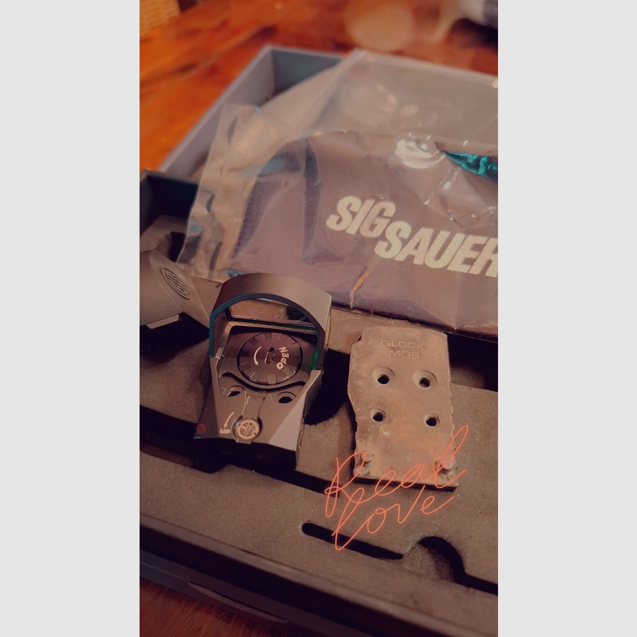 SIG SAUER ROMEO 1/ADAPTATEUR GLOCK MOS