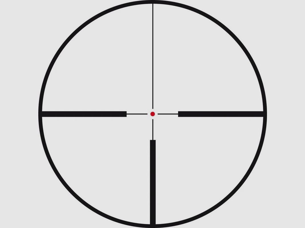 Optique de lunette Bushnell Trophy XLT 1-4x24mm avec montage Leupold LPVO