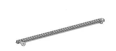 Slitta Picatinny Fabarm STF12