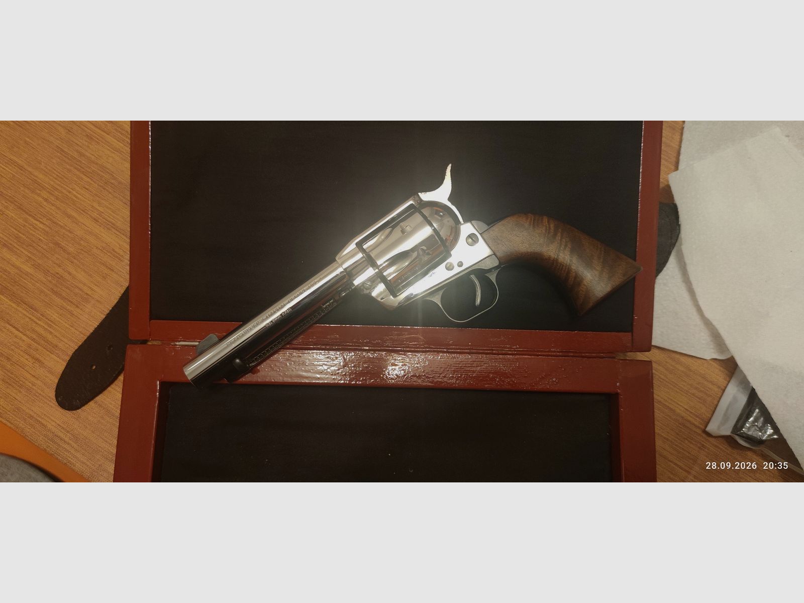 Weihrauch SAA 1873 CHROM PTB 702 9 mm RK  , Bild 9 von 9