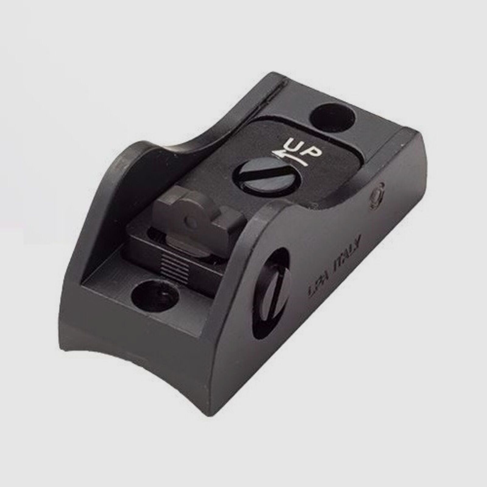 LPA Visier Ghostring 2mm schwarz Flinte