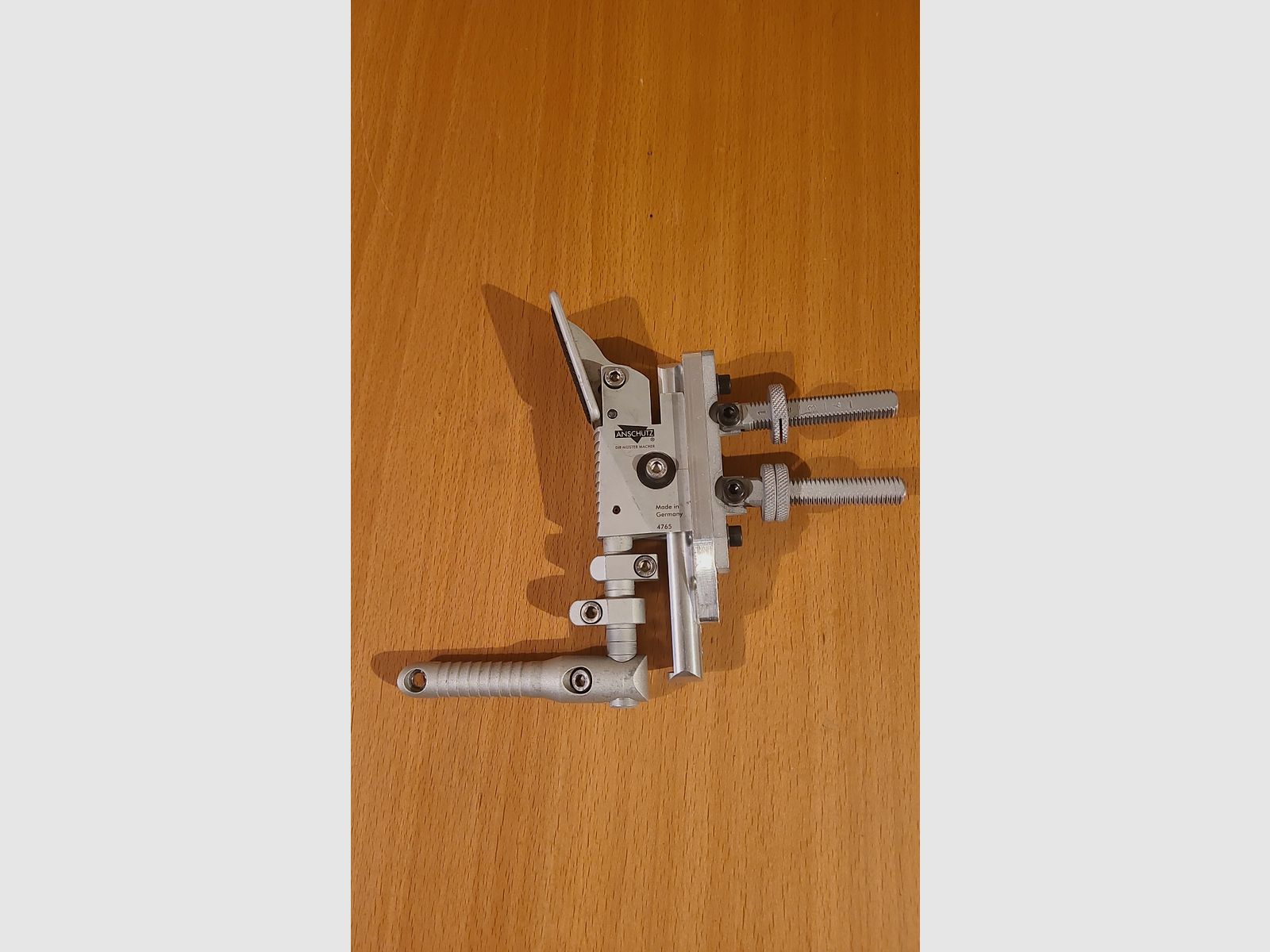 Anschütz stock cheekpiece hook cap with extensions, immagine 2 di 3