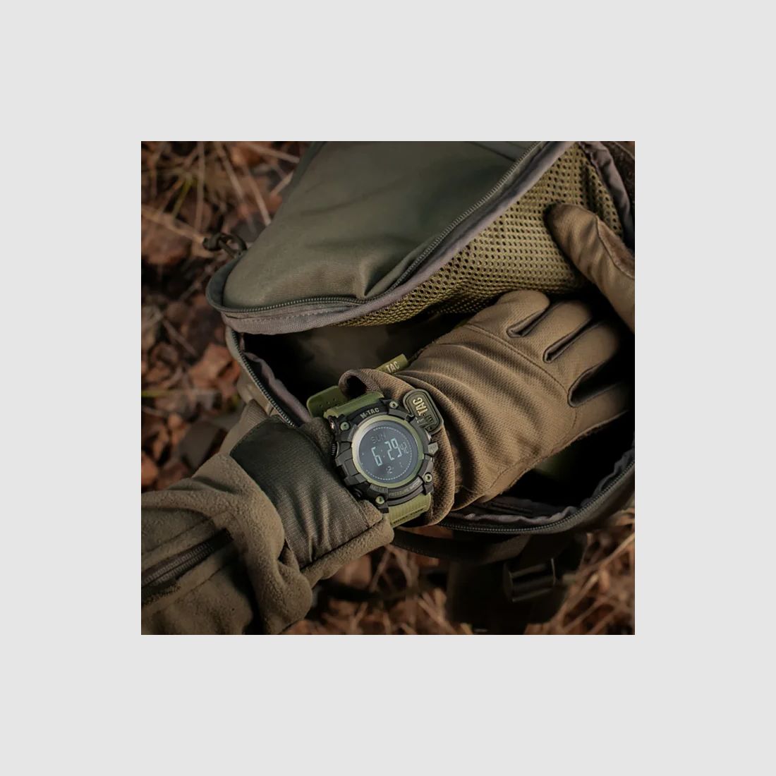 M-Tac® Taktische Uhr Adventure Schwarz/Oliv