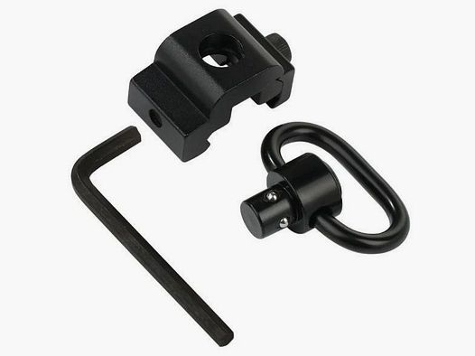 BASE WEAVER PER ATTACCO CINGHIA QD CON ANELLO A SGANCIO RAPIDO