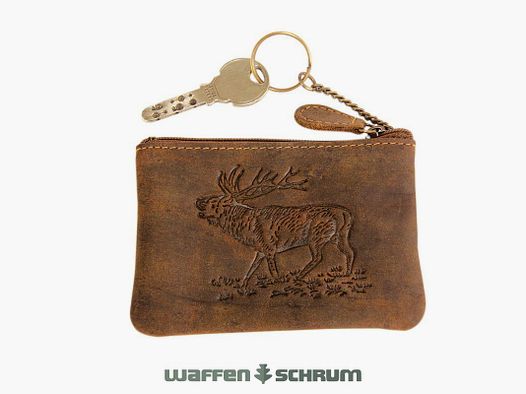 Schlüsseletui Hirsch Braun