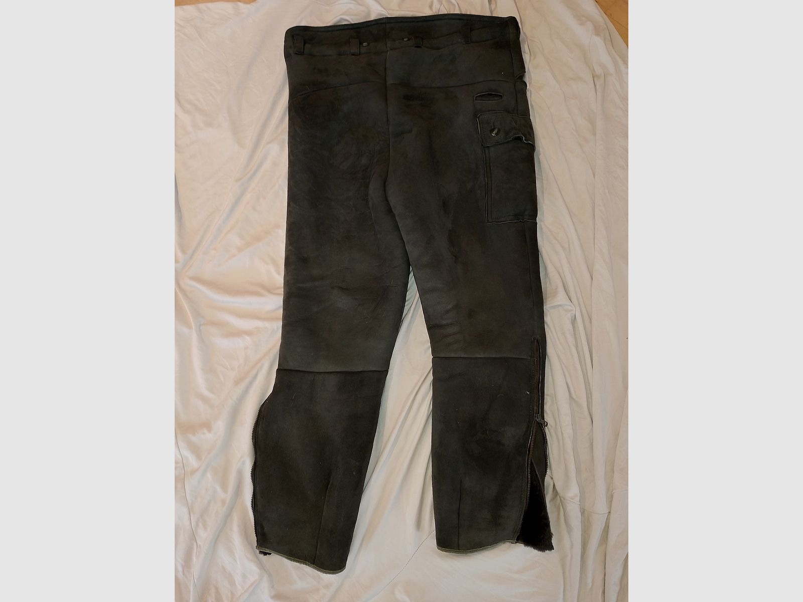 Qualitative Ansitzhose - Hersteller Leder Weiß