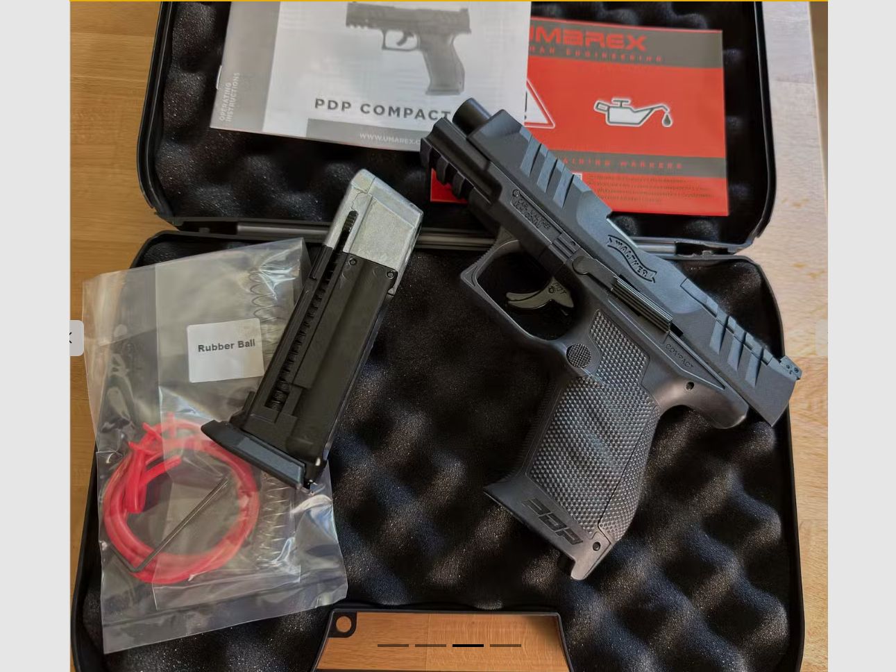 Umarex Walther PDP Compact 4" T4E .43 | Neuwertig und unbeschossen