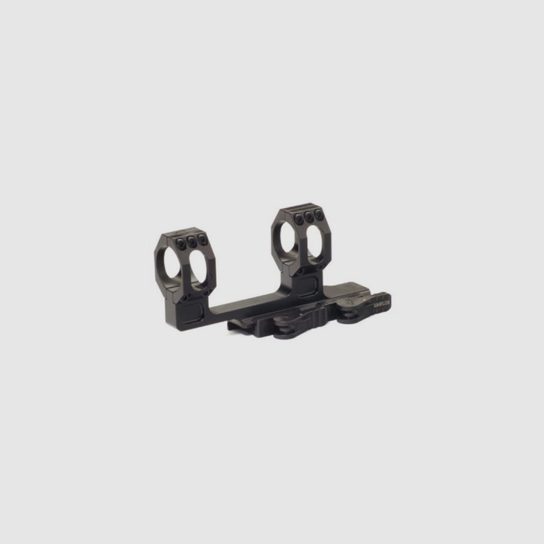 ADM RECON-H High QD-Montage, 1 Zoll/30/34 mm, 0 MOA, schwarz