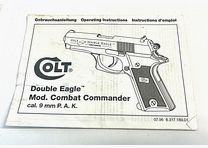 Colt Double Eagle Combat Commander Gebrauchsanleitung - Original 