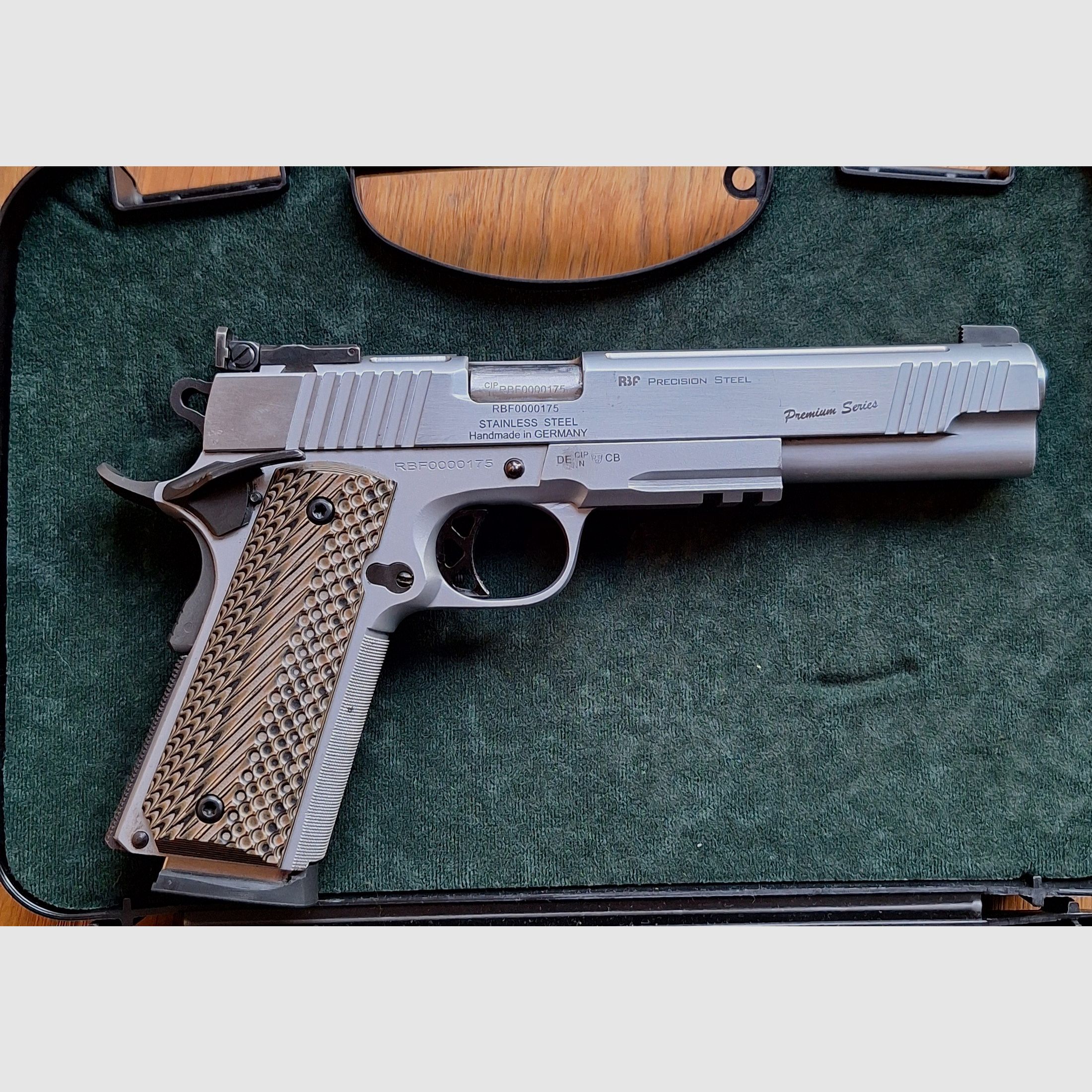 RBF Target Silver Prestige .45 ACP