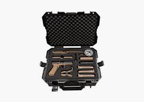 Glock 17 Gen5 SV Double Set 9 mm P.A.K., Schwarz und Coyote