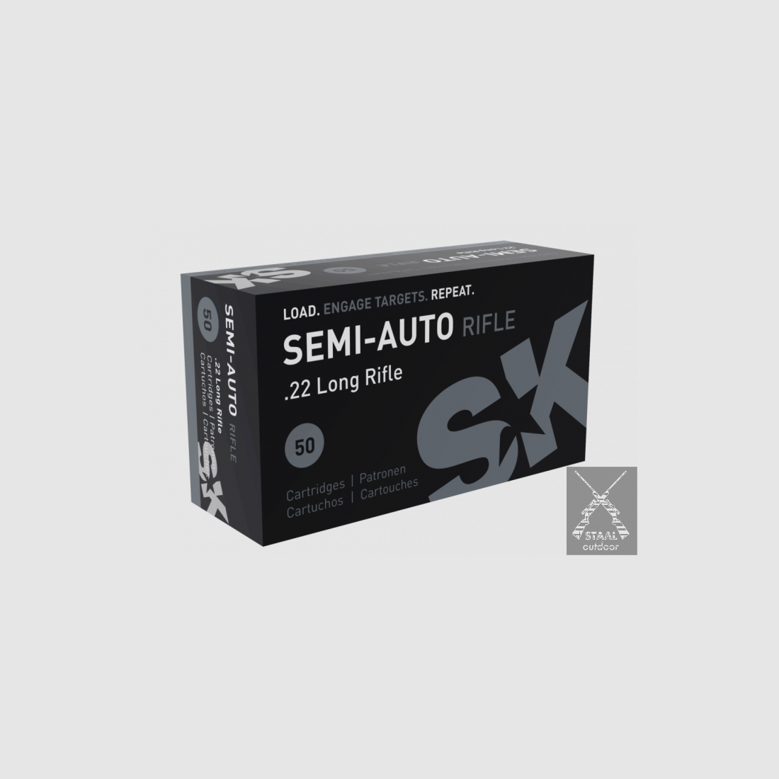 SK Selbstladebüchse .22 LR RN 40 Grain