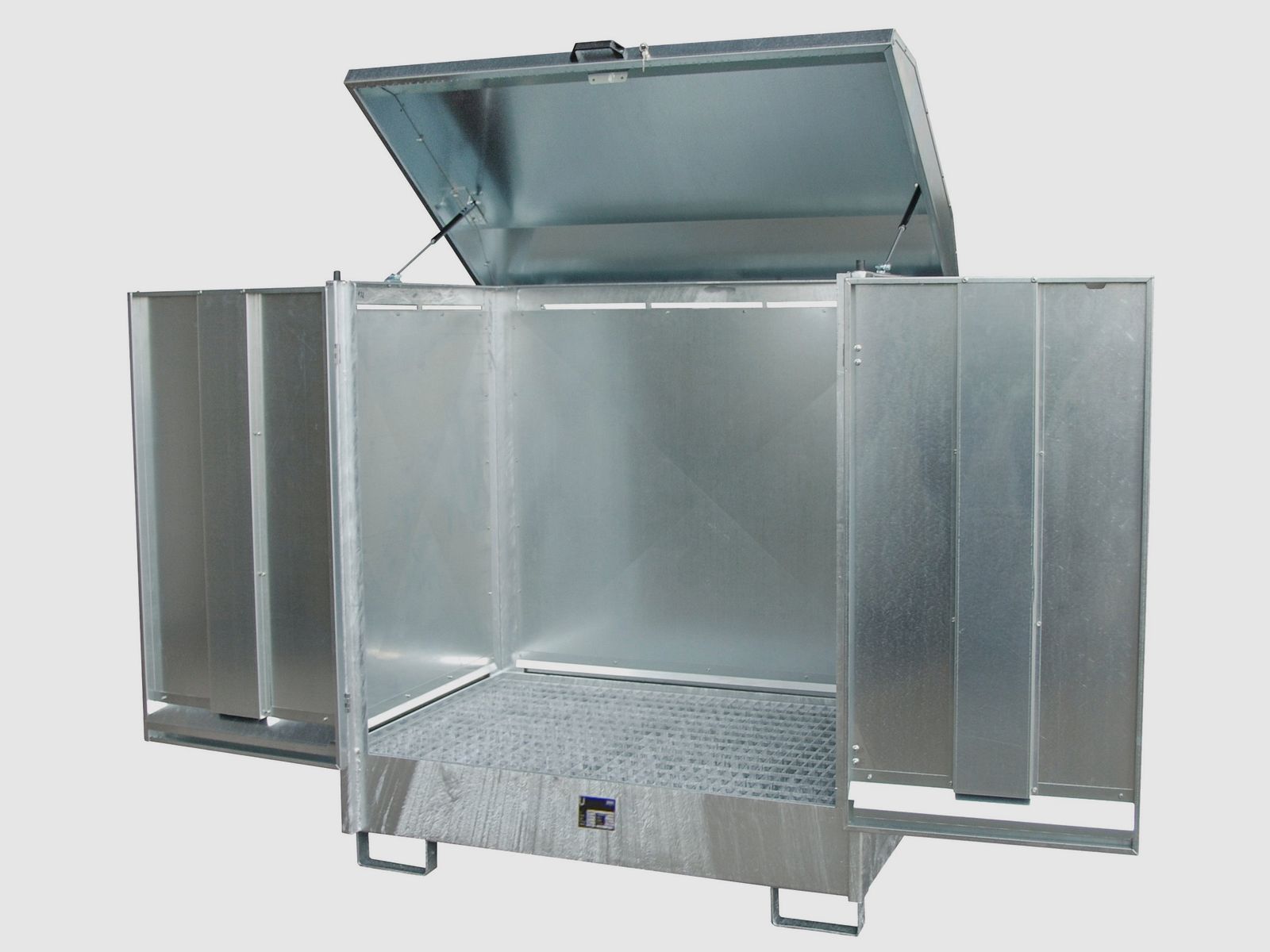 Dépôt de matières dangereuses avec ventilation croisée