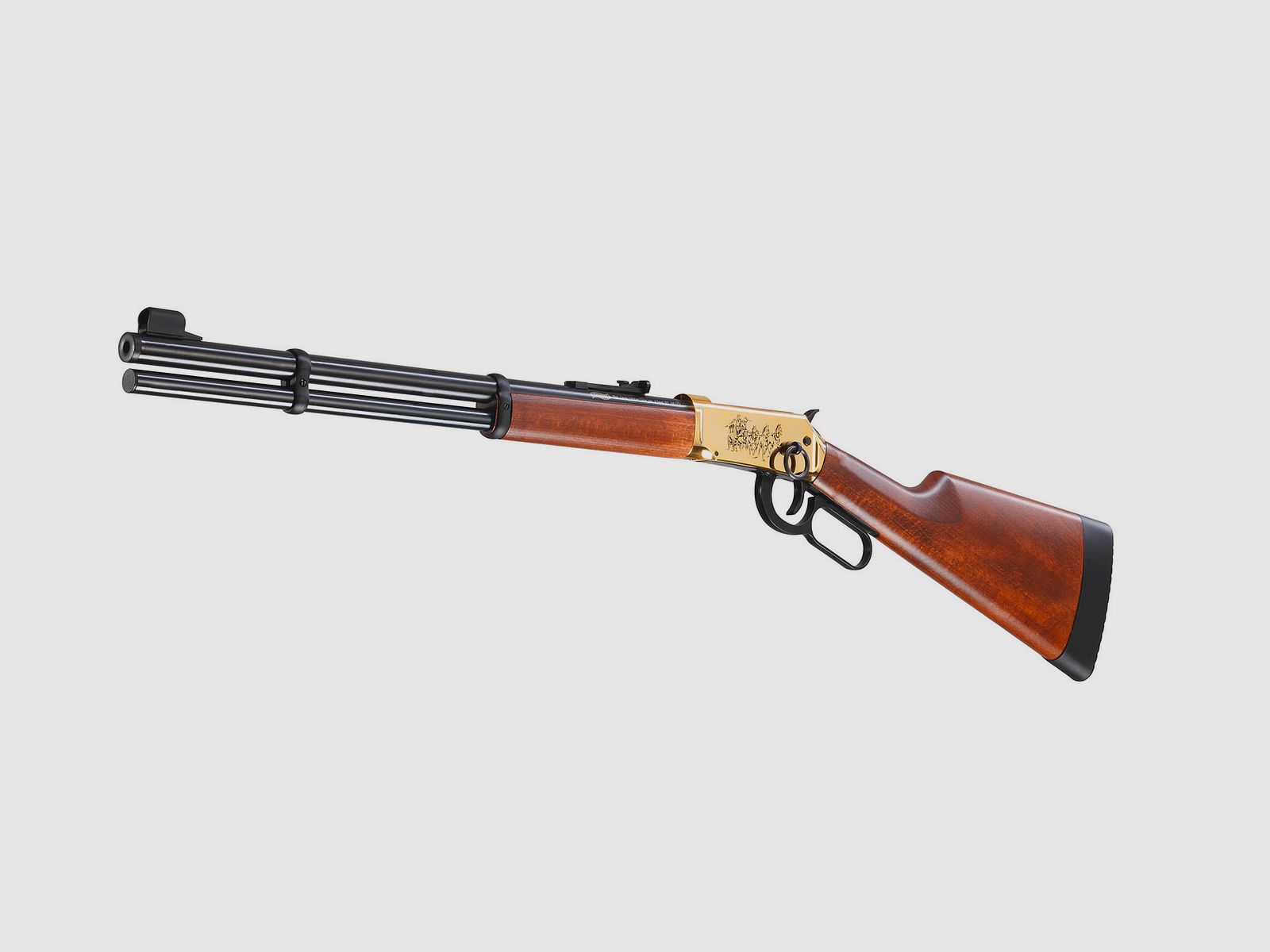 Luftgewehr Walther (CO-2) Lever Action Wells Fargo gold