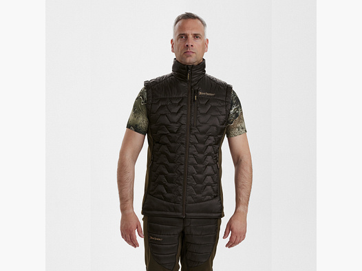 Excape Quilted Weste - Art Green – Größe: S