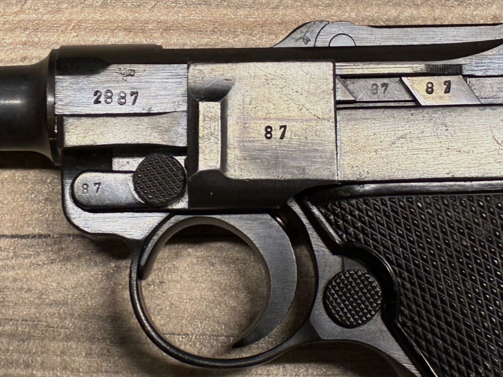 Mauser P08 POLIZEI 1940