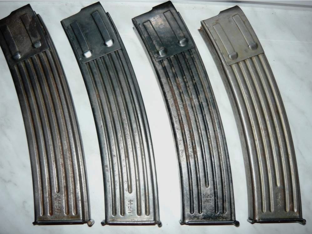 4 Magazinen MP44/STG44 aus Wk2