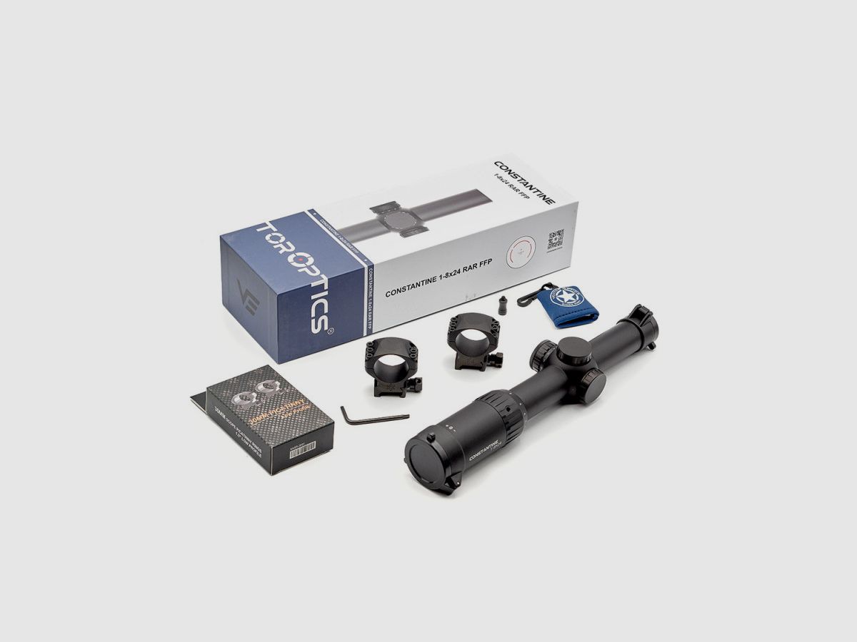 Vector Optics SCFF-60 Constantine 1-8x24 RAR Luneta myśliwska, zdjęcie 2 z 3