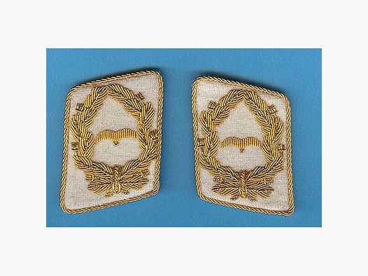 Kragenspiegel Luftwaffe General-Major Repro !!!