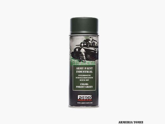 FOSCO INDUSTRIES – SPRAY PAINT COLOR FOREST GREEN 400ml