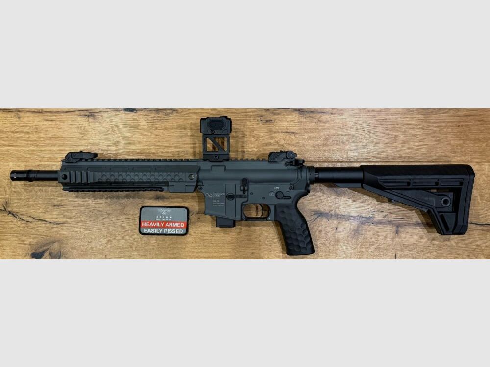 Oberland Arms OA-15 PR M9 SHORT, 12" in battleship grey